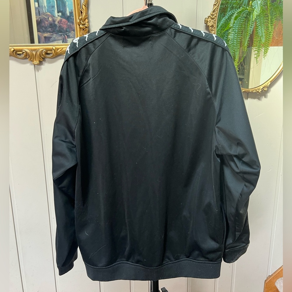 Black Kappa Italia zip up size large - Picture 6 of 8